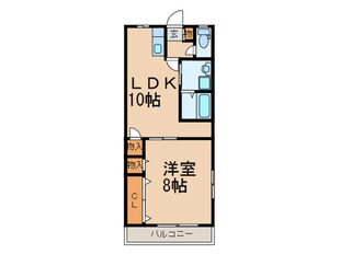 東海ビルの物件間取画像